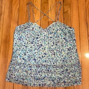 Floral spaghetti strap top